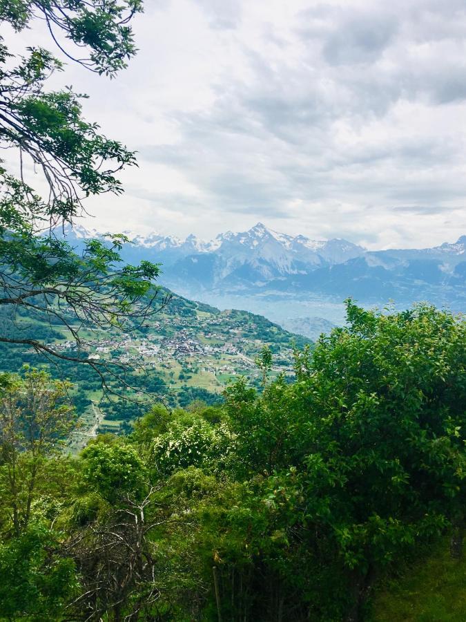 La Chaumiere D'Herens Vernamiège Εξωτερικό φωτογραφία